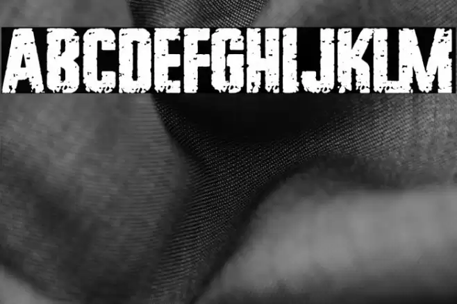 Grunge Manifesto Font examples