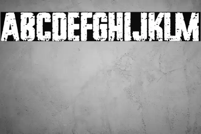 Grunge Manifesto Font examples