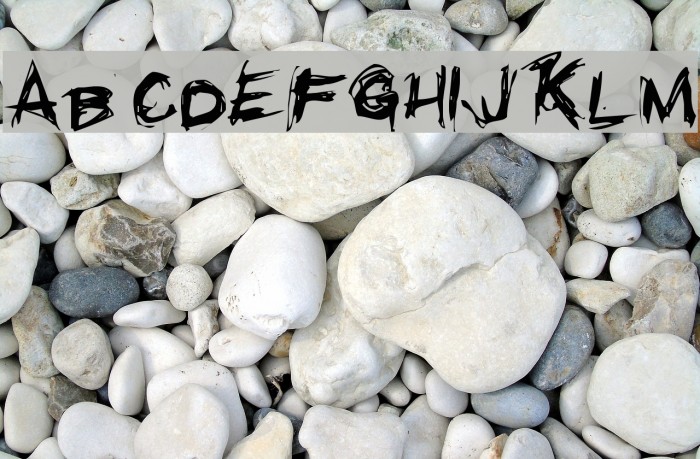 Grunge Regular Font examples