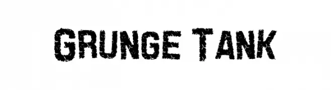 Grunge Tank  नि: शुल्क फ़ॉन्ट्स डाउनलोड
