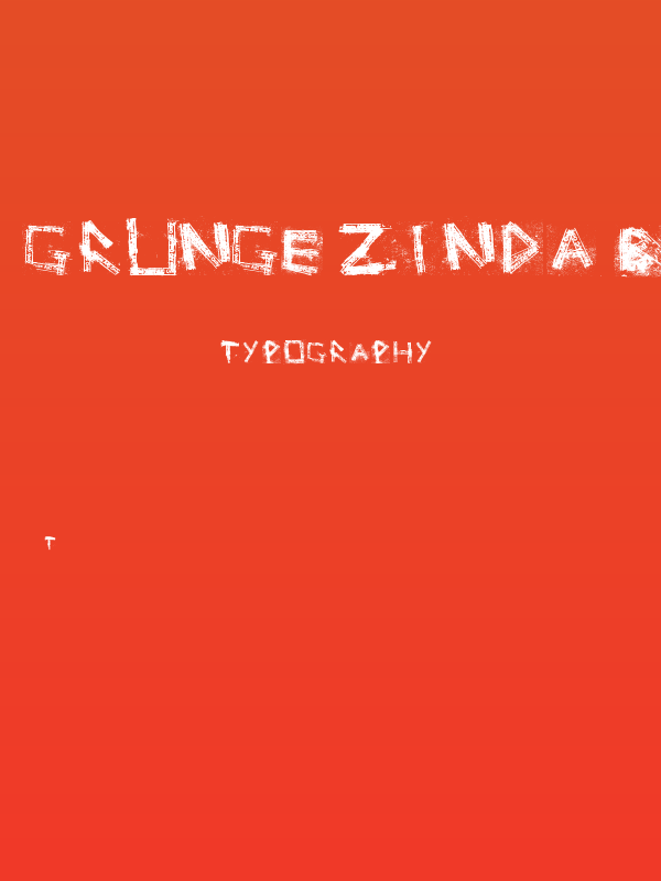 Grunge zinda bad Poster