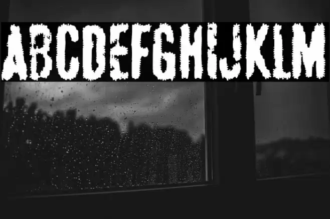 Grunge Font examples