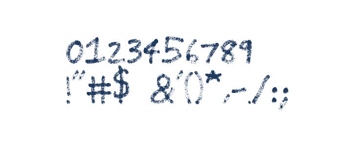 GrungeHandwriting Other Characters