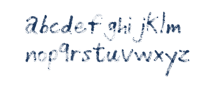 GrungeHandwriting Lowercase