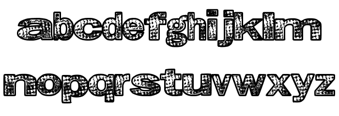 GrungeKids Font LOWERCASE