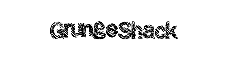 GrungeShack Font