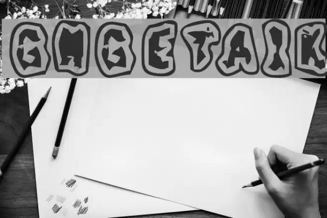 GrungeTastik Font examples