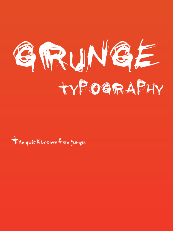 Grunge Poster