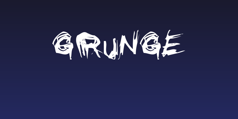 Grunge Social Header