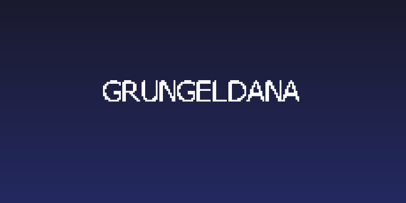 Grungeldana Social Header