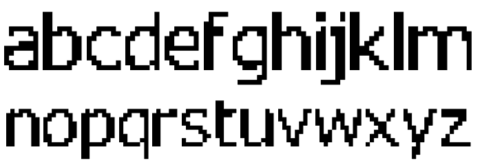 Grungeldana Font LOWERCASE