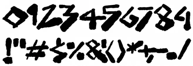 Grungelings Font OTHER CHARS