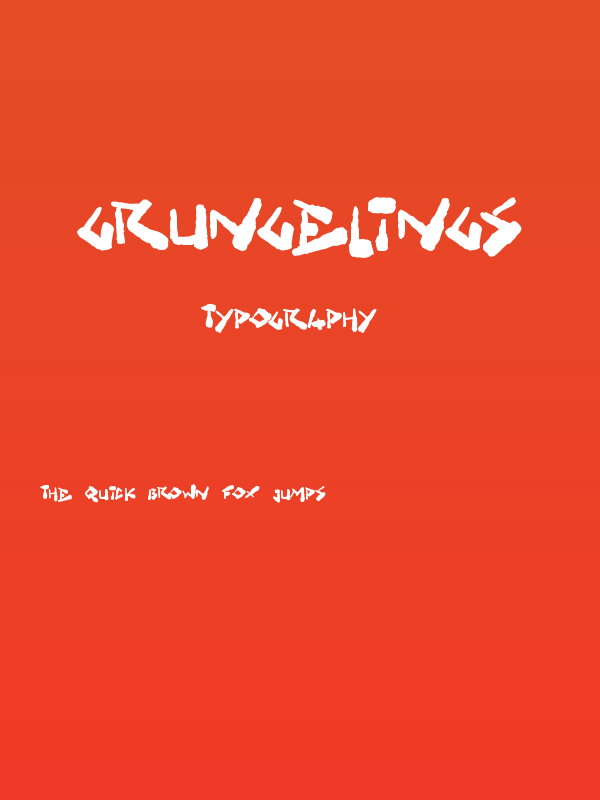 Grungelings Poster