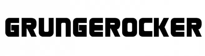 Grungerocker  Скачать бесплатные шрифты