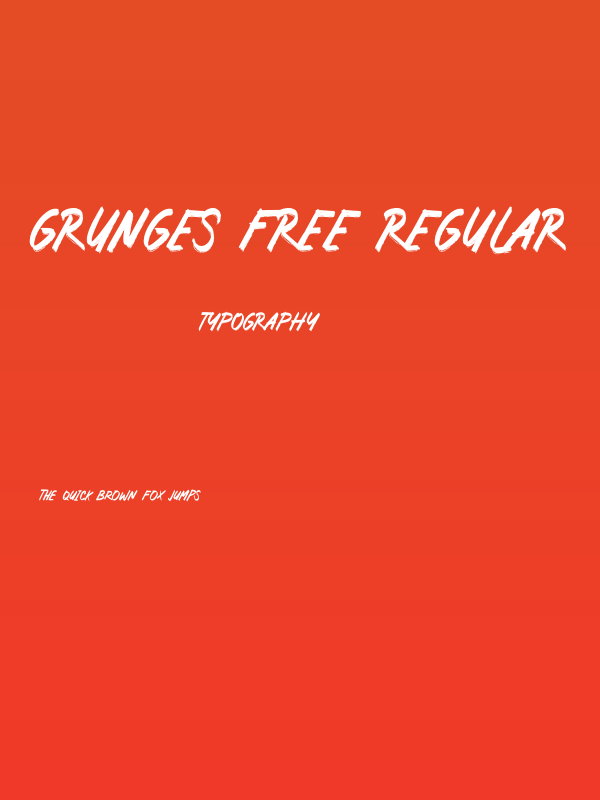 Grunges Free Regular Poster