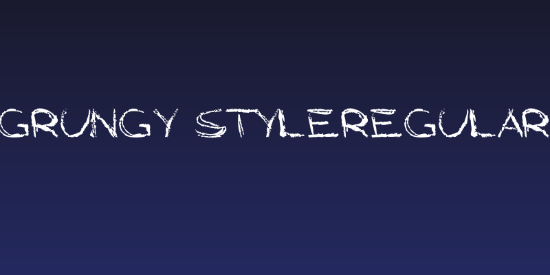 Grungy StyleRegular Social Header
