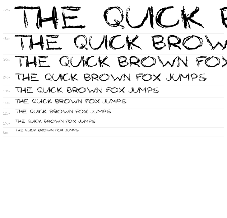 Grungy StyleRegular Waterfall