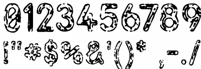 Grunja Font OTHER CHARS