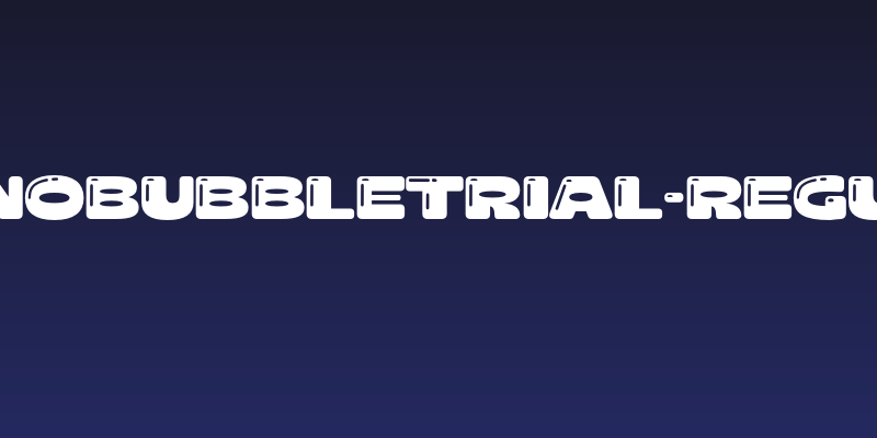 GrunoBubbleTrial-Regular Social Header