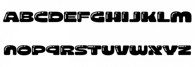 GrunoBubbleTrial-Regular Schriftart Kleinbuchstaben