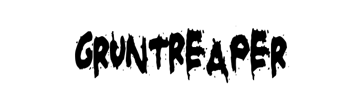 Grunt Reaper  Frei Schriftart Herunterladen