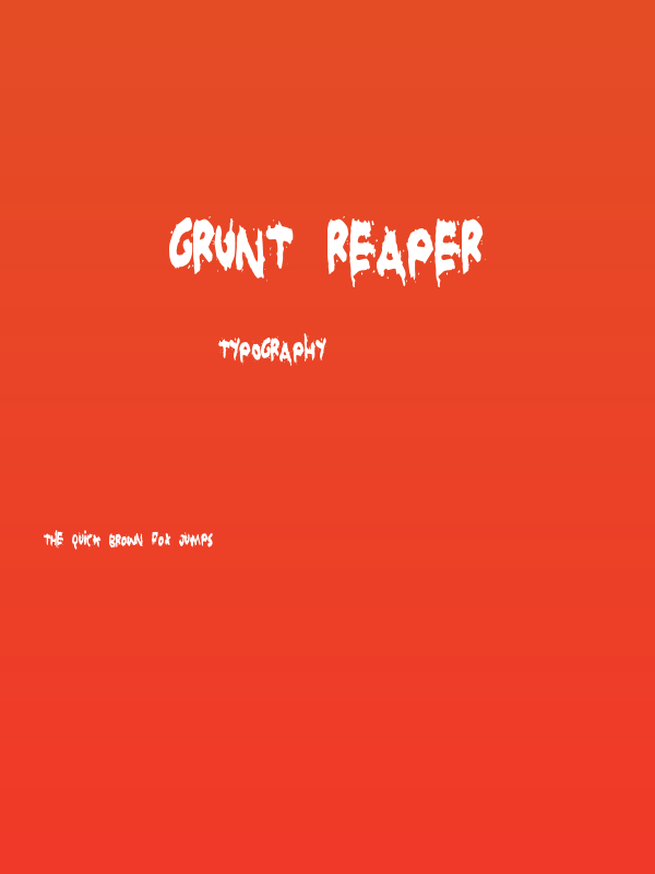 Grunt Reaper Poster