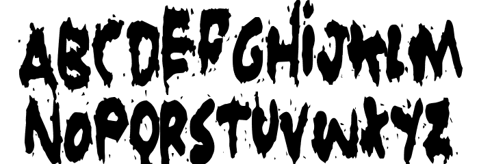 Grunt Reaper Font LOWERCASE