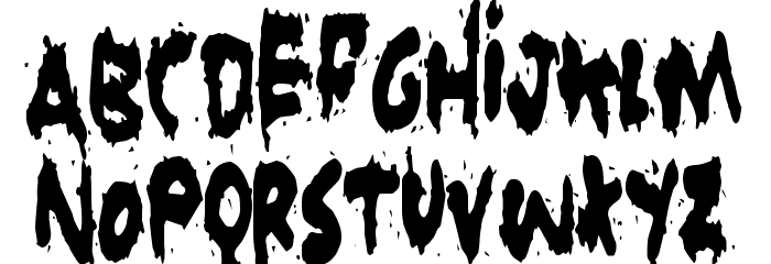 Grunt Reaper Font LOWERCASE