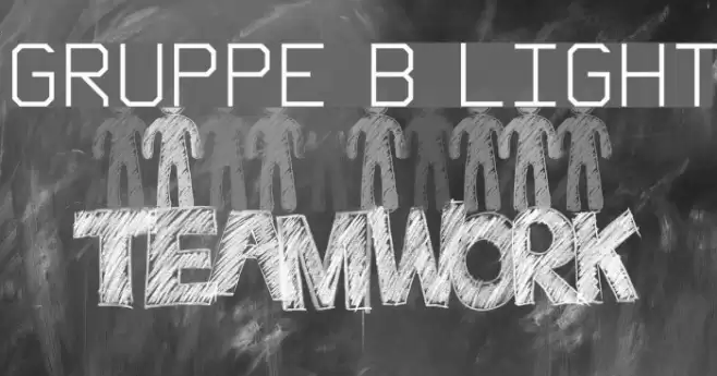 Gruppe B Light Fonte examples