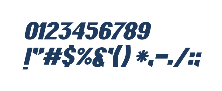 Grus-Italic Other Characters