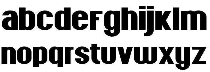 Grus Font LOWERCASE