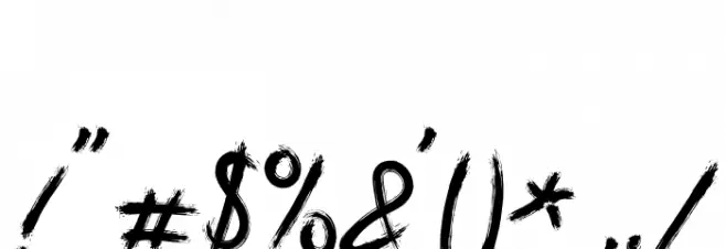 Grusel Font OTHER CHARS