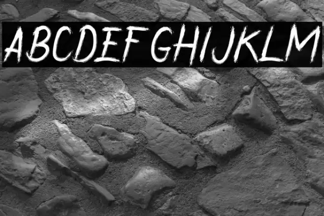 Grusel Font examples