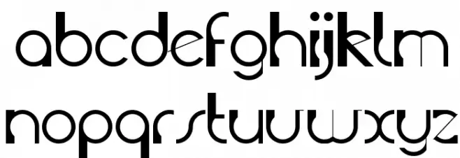 GrutchConstrukt Font Litere mici