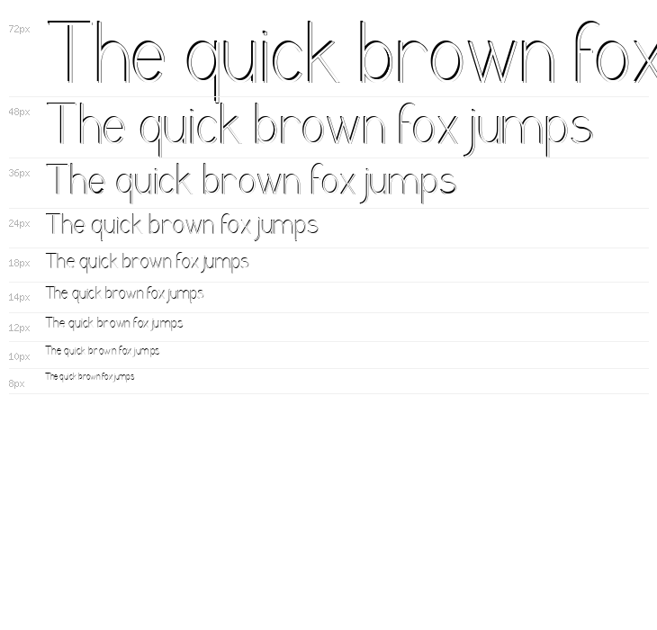 GrutchGroteskShaded Condensed Light Waterfall