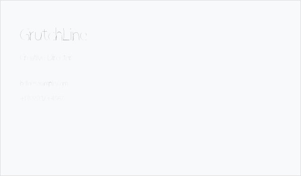 GrutchLine Business Card