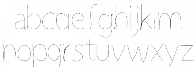 GrutchLine Font LOWERCASE