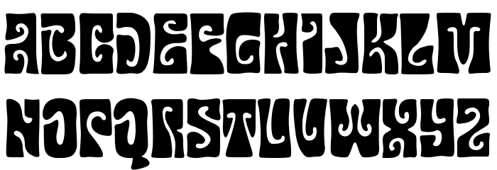 Gruvilicious Font LOWERCASE