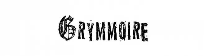 Grymmoire  font caratteri gratis