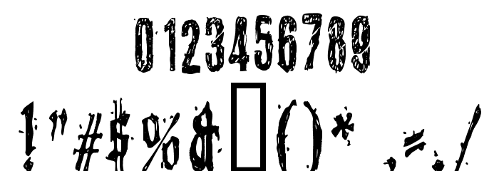 Grymmoire Font OTHER CHARS
