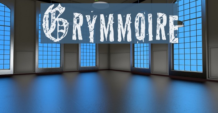 Grymmoire Font examples