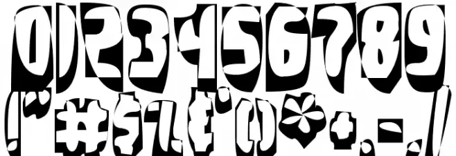 grabage Font OTHER CHARS