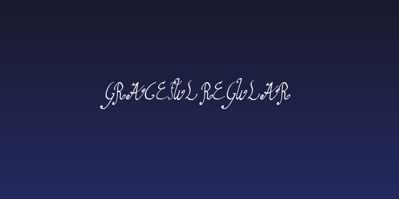 graceful regular Social Header