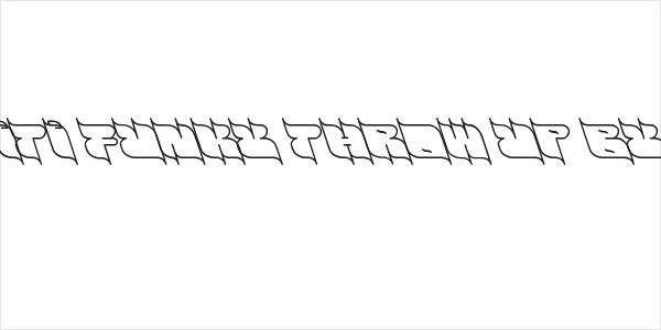 graffiti funky throw up by spust Logo