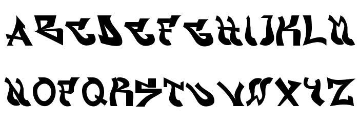graffont Font LOWERCASE