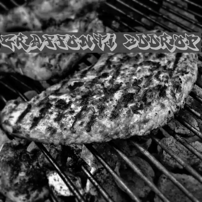 graffonti 3ddrop Font examples