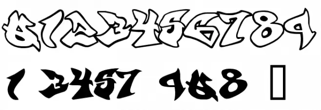 graffonti v351 atomicbomb Font OTHER CHARS
