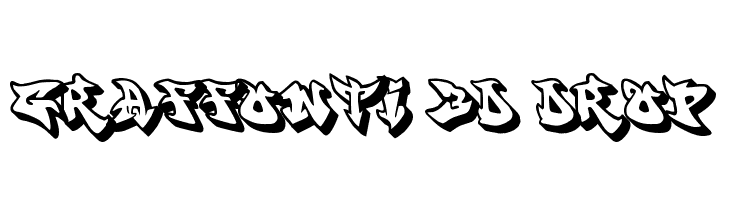 graffonti.3d.drop  لخطوط تنزيل