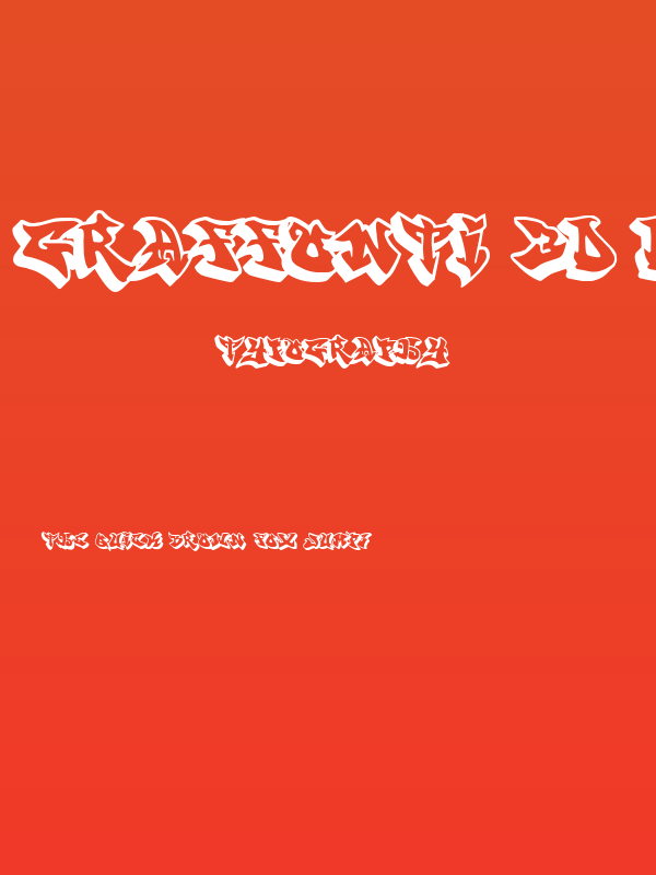 graffonti.3d.drop Poster