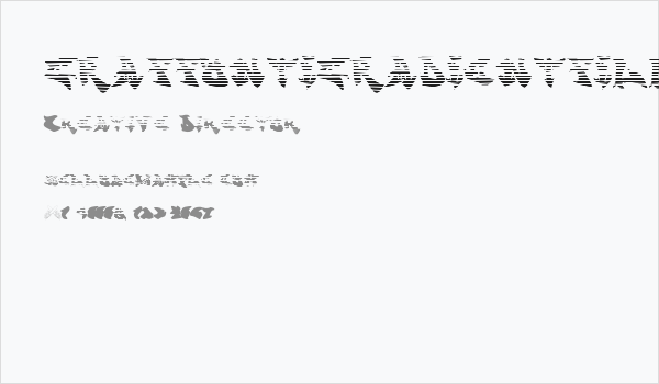 graffontigradientfill Business Card